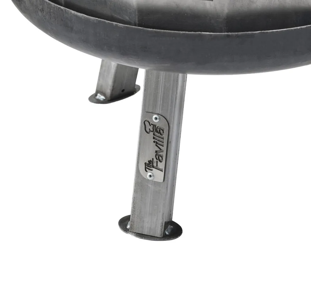 Chauffage de terrasse au bois BOMBE BASIC - Braséro acier 48 cm durable - 4