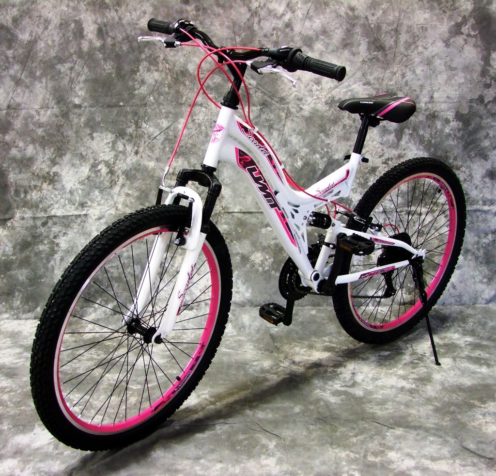 26 Zoll Scarlet MTB Vollgefedert mit 21-Gang Shimano Produktbild 8
