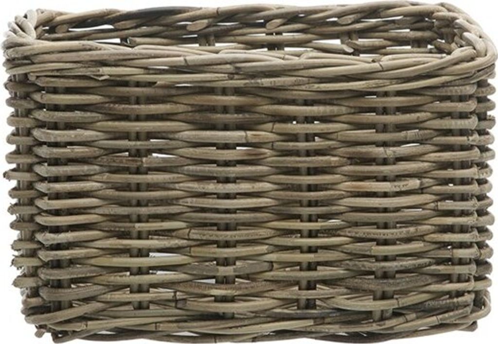 fahrradkorb Brisbane 23 Liter 39 x 27 cm Rattan grau Obrázok produktu 