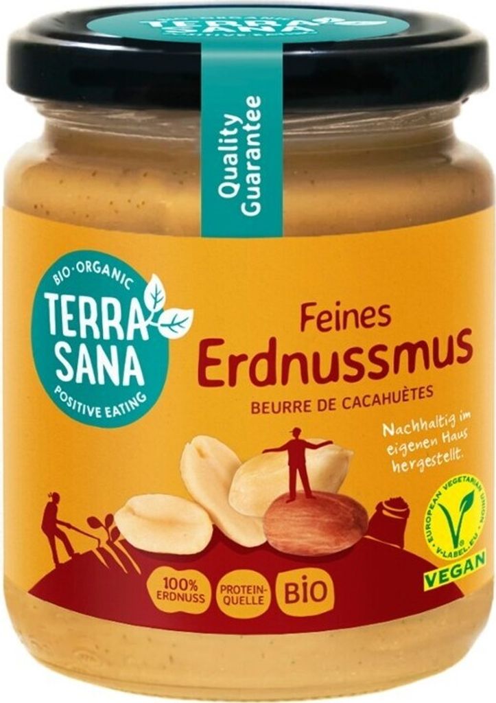CREME AUS GERÖSTETEN ERDNÜSSEN 250 g - TERRASANA