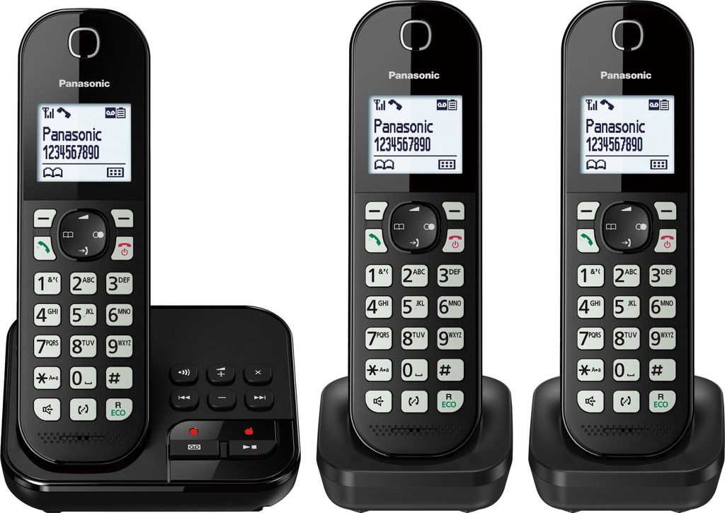 Panasonic KX-TGC463GB schwarz Produktbild