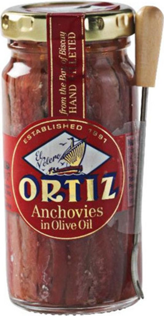 Ortiz - anchovy fillets (anchois) in olive oil - 95gr