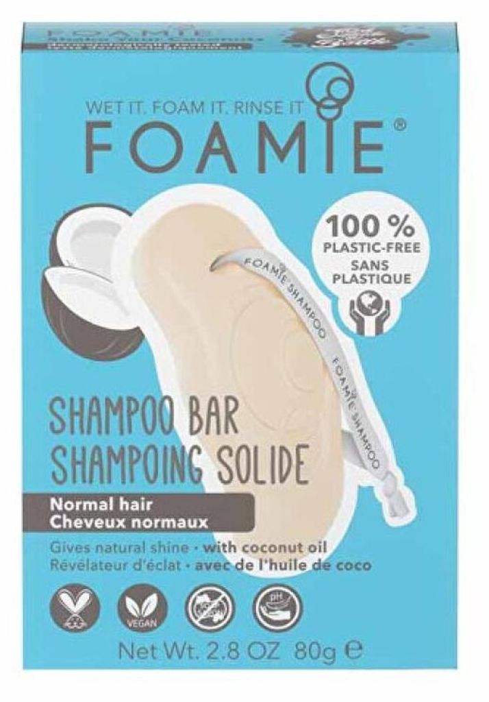 Shampoo rigido per capelli normali Shake Your Coconuts 80 g Immagine del prodotto 