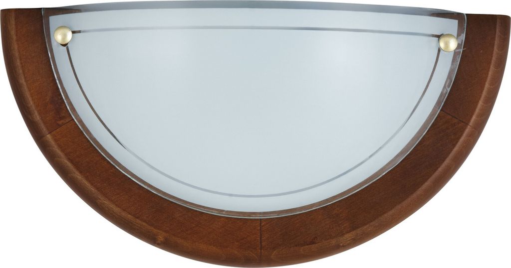 Applique semi plafond pour salle de bain E27 chêne Ufo 5407 Image du produit 