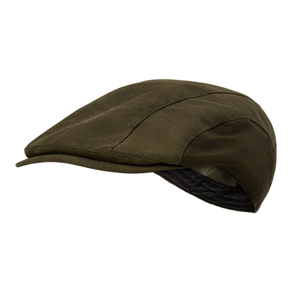 Deerhunter Eagle Flat Cap, Schiebermütze, Farbe:Tarmac Green, Größe:62/63