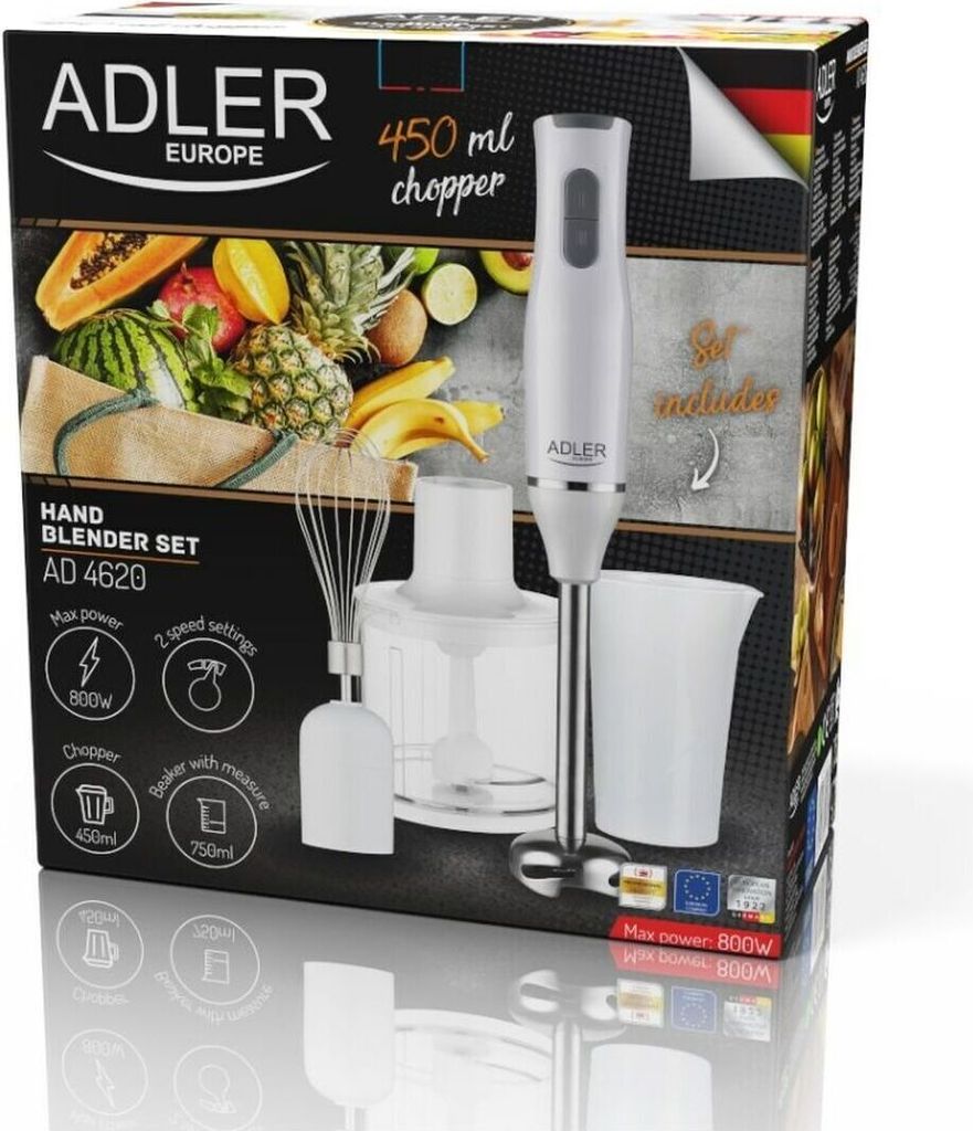 Adler AD 4620 Blender 0,75 L Blender de Tauchmotormixer 800 Produktbild 2