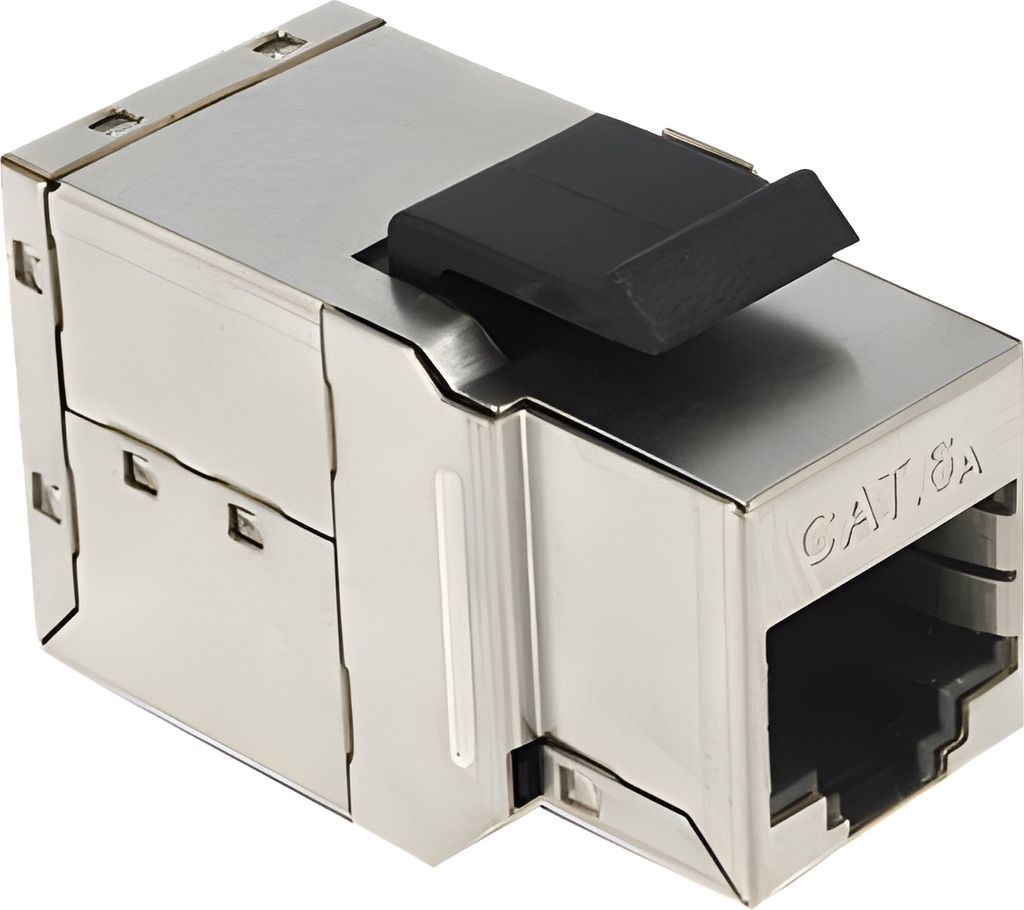 Delock - Modularer Einschub (Kopplung) - CAT 6a - STP - RJ-45