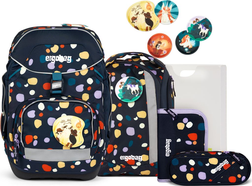 Ergobag Pack Bear Stone Cave - ciemnoniebieski 20 l Zdjęcie produktu 