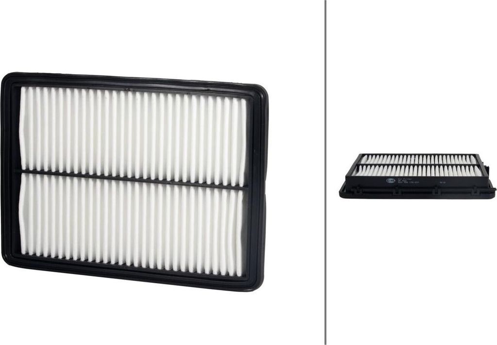 Luftfilter-Einsatz 278 x 199 mm HELLA IAM-Expertise passend für KIA OPTIMA