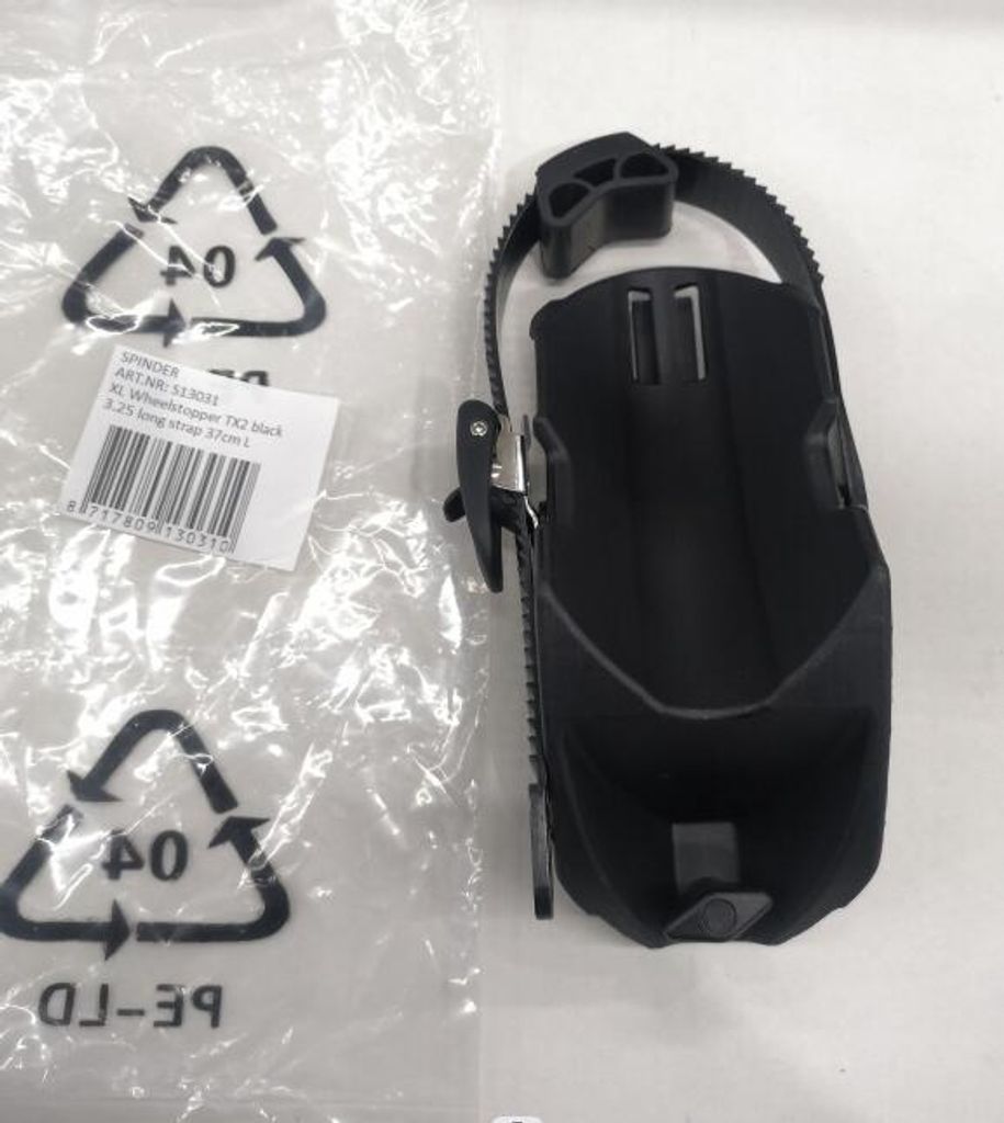 Spinnradstopper mit Spannband links tx2