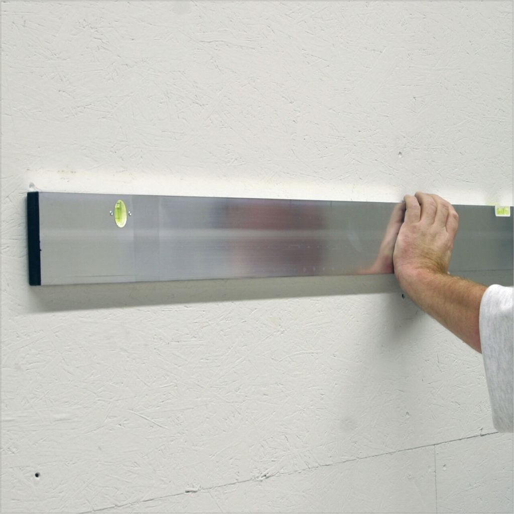 alfer Combitech Richtlatte mit Libelle 300 cm Hartaluminium