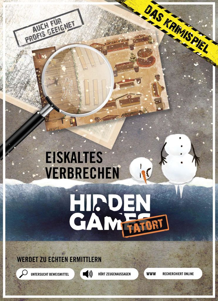 Hidden Games Tatort: Eiskaltes Verbrechen Produktbild 