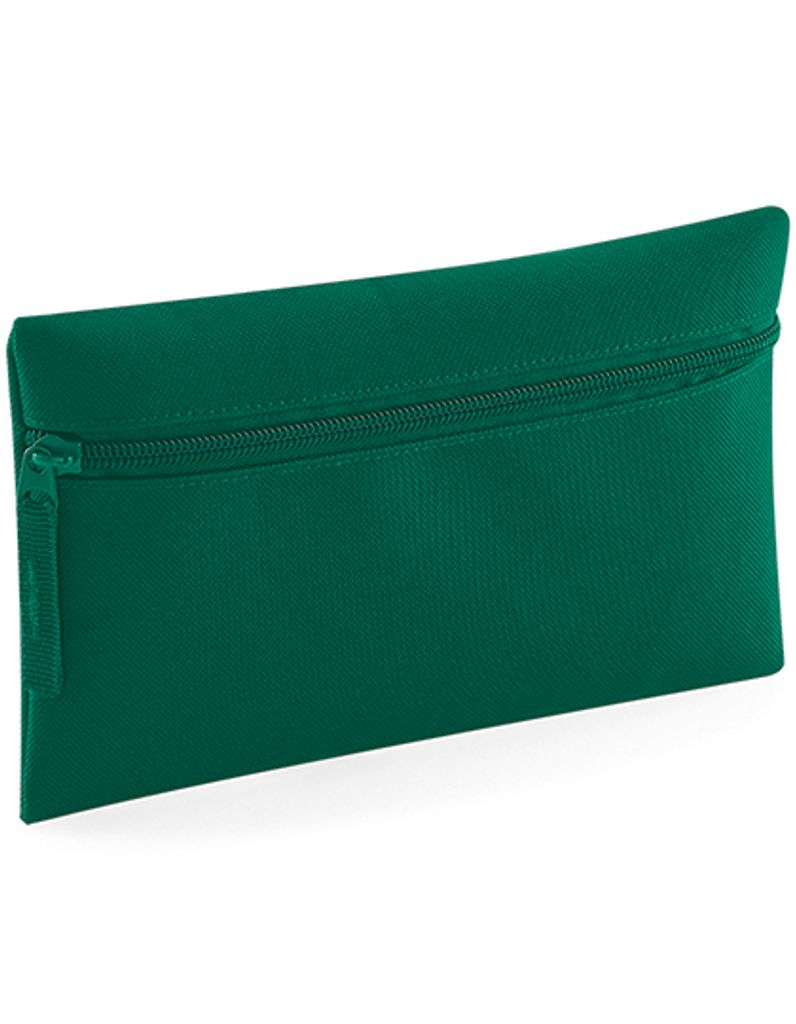Quadra Classic Federtasche Stiftmappe Federmappe mit Reißverschluss BC3782 (Einheitsgröße) (Flaschengrün)