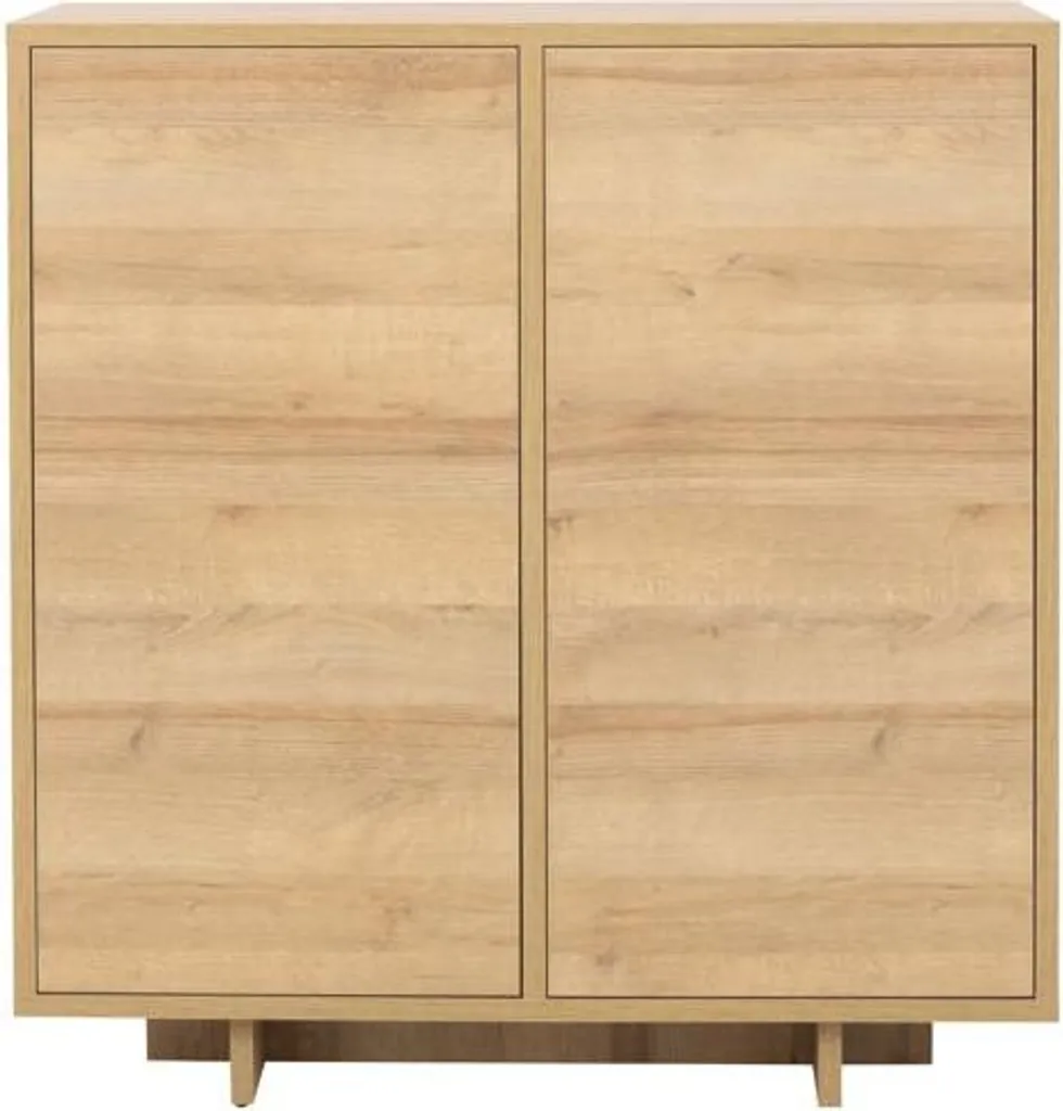 Petit meuble de rangement CHASKA chêne riviera - Idéal pour votre entrée