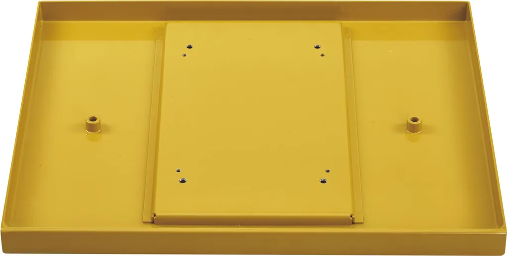 Proxxon Chippings Tray Plateau en Acier pour Récupération des Copeaux