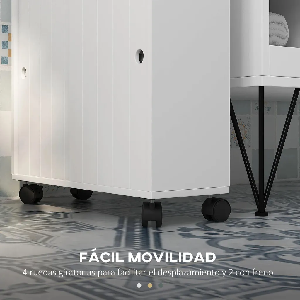 Armoire de rangement fine pour optimiser les espaces perdus de 17 cm - 5