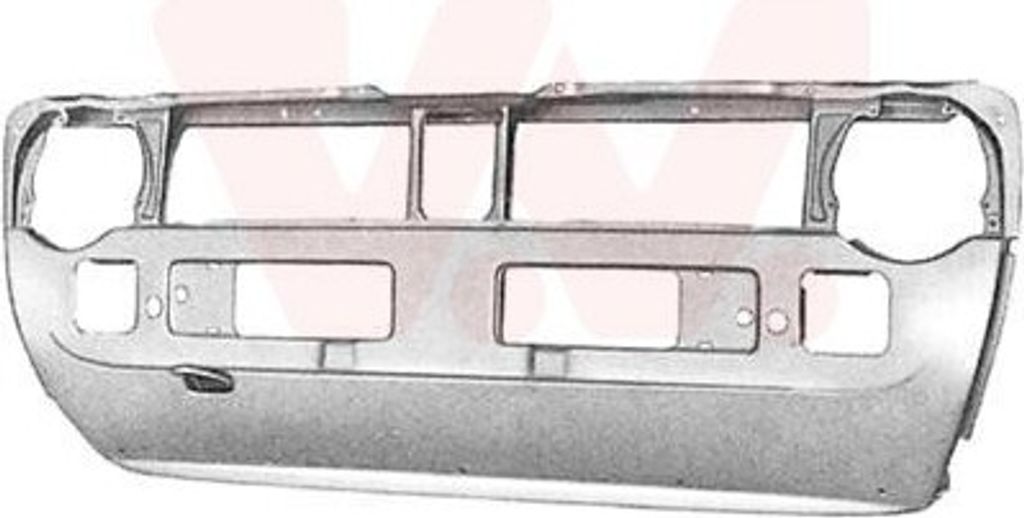 VAN WEZEL 5811668 Schlossträger Frontmaske für VW GOLF I Cabriolet (155) Vorne Frontverkleidung