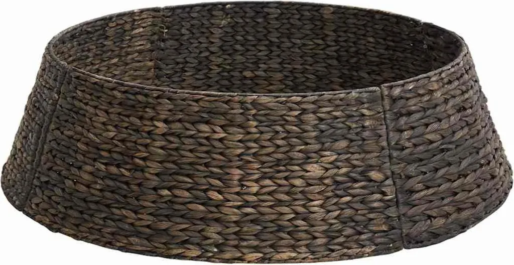 Habillage pied de sapin 105 cm noir pour masquer les supports de Noël