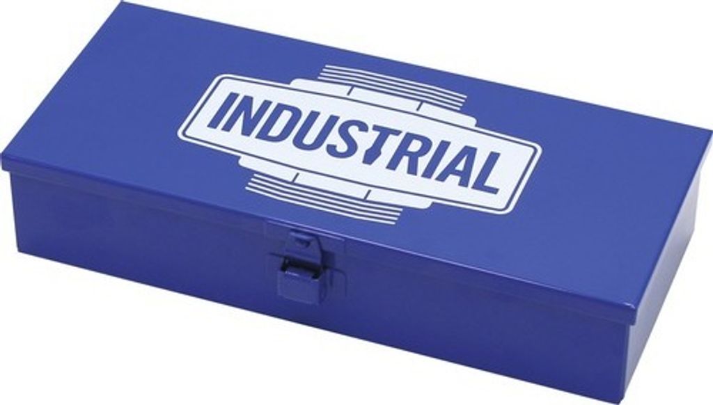Stahlblechkasten Industrial Gr.1 118 x 55 x 272 mm blau