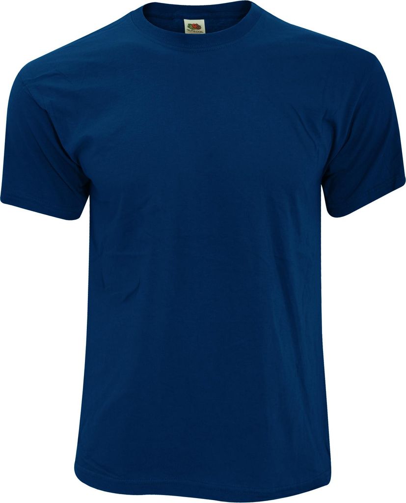 Fruit Of The Loom Herren Screen Stars Original T-Shirt BC340 (2XL) (Marineblau)