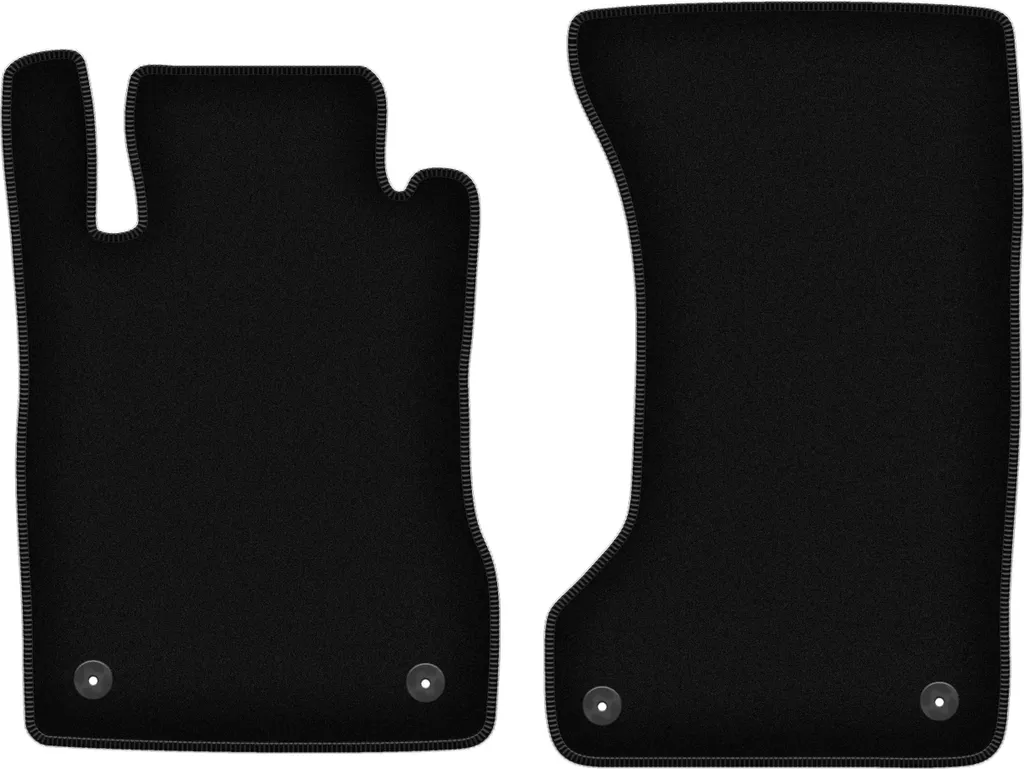 Set 2 Tappetini Anteriori Mercedes W211 4Matic - Rinforzati e Antiscivolo