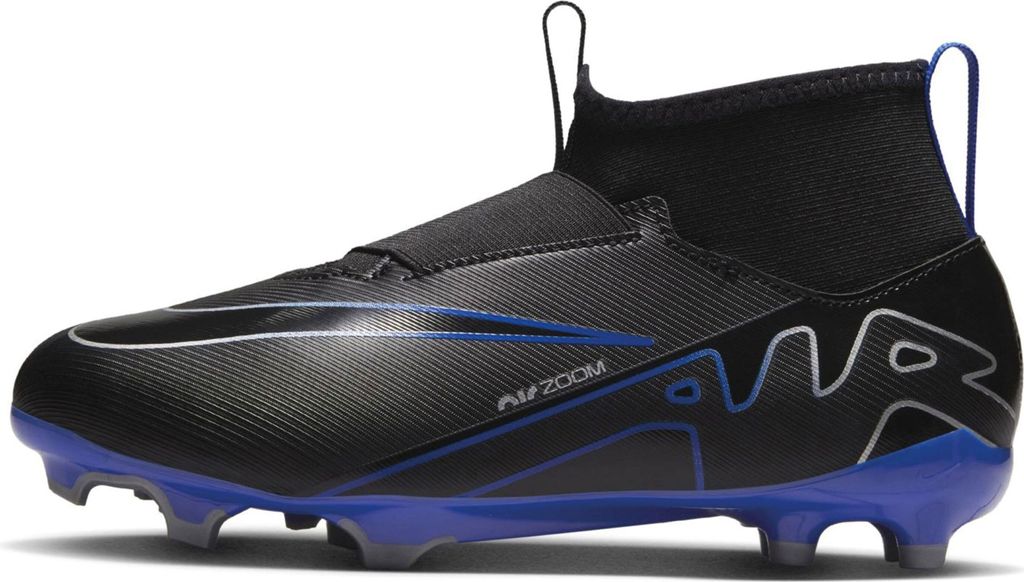 Nike Jr. Zoom Mercurial Superf BLACK/CHROME-HYPER ROYAL Produktbild 