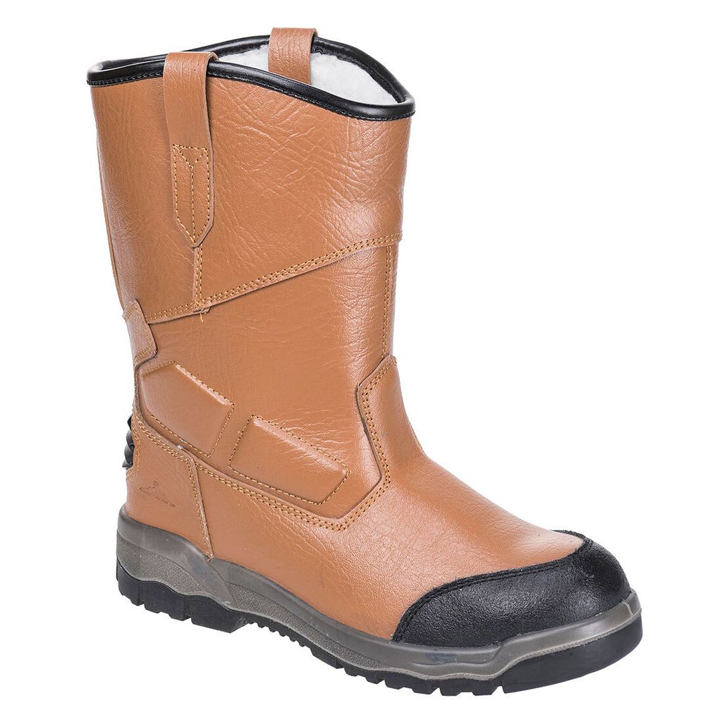 Portwest FT13 Steelite Rigger Stiefel Pro S3 CI Tan Gr. 39