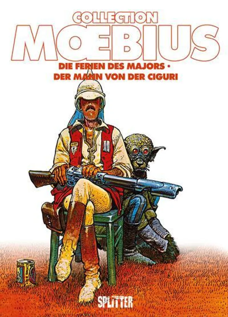Moebius : Die Ferien des Majors et Le Major - Album BD Collection Ciguri