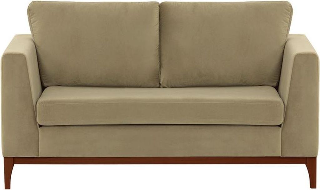 Zweisitzer-Sofa Gosena Wood-Velluto 3-dark oak