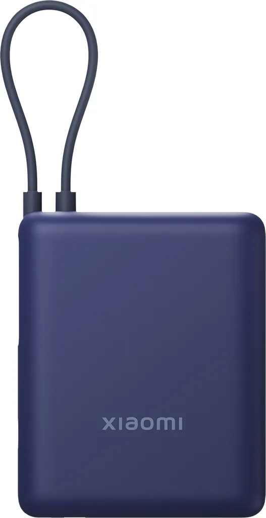 Xiaomi 33W Power Bank 10000 mAh avec Câble USB-C Intégré Bleu Glacé