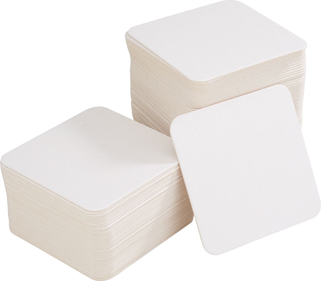 folia Blanko-Bierfilze, quadratisch, 93 x 93 mm Obrázok produktu 