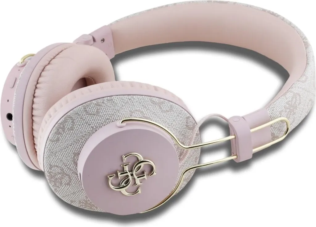 Cuffie Wireless Guess Rosa 4G Logo: Comfort e Qualità Audio Top - 2