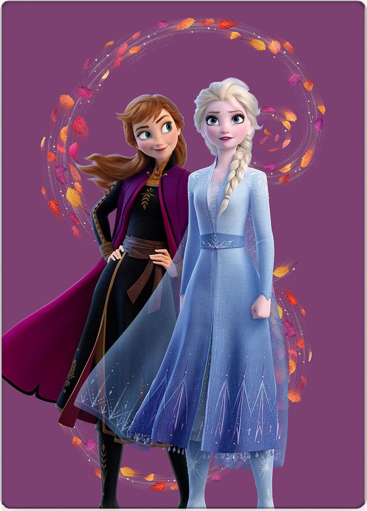 Kinderdecke Frozen Anna und Elsa