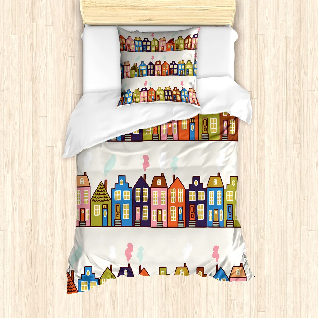 Copripiumino ABAKUHAUS Amsterdam Singolo 135x200 | Lavabile e Sicuro