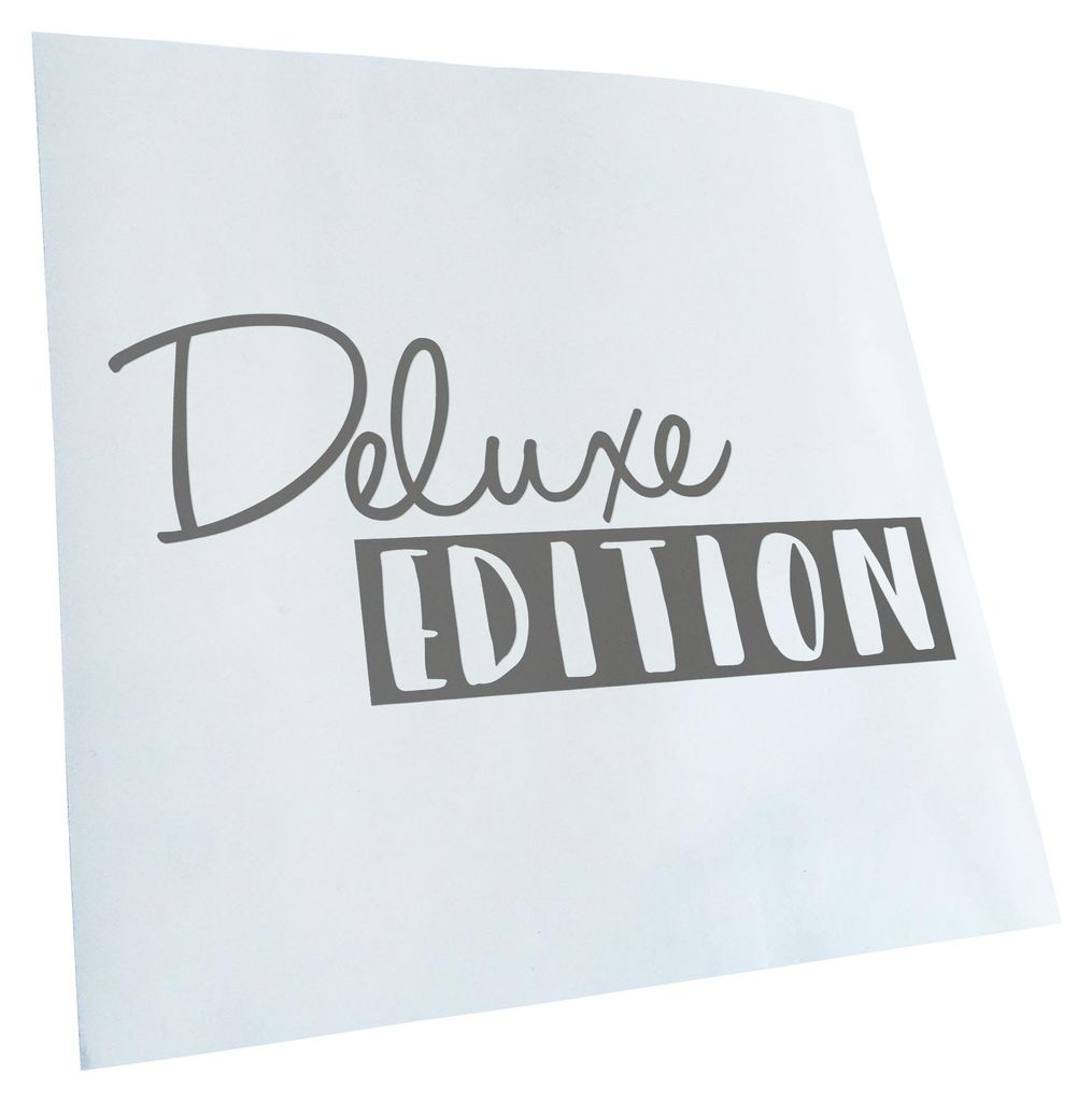 Kiwistar - Autoaufkleber - Deluxe Edition - Grau - 40x18cm - Aufkleber für Auto, Laptop, Fahrrad, LKW, Motorrad mehrfarbig JDM Decal Racing