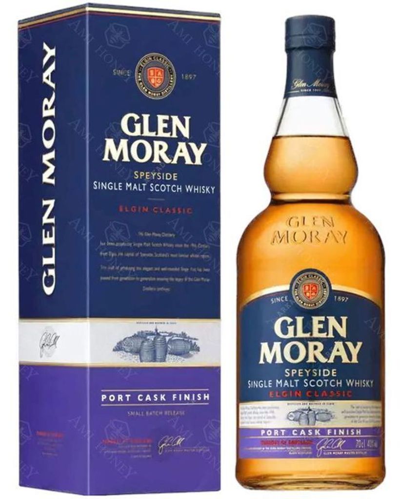 Glen Moray Elgin Classic Port Cask Finish Small Batch Immagine del prodotto 