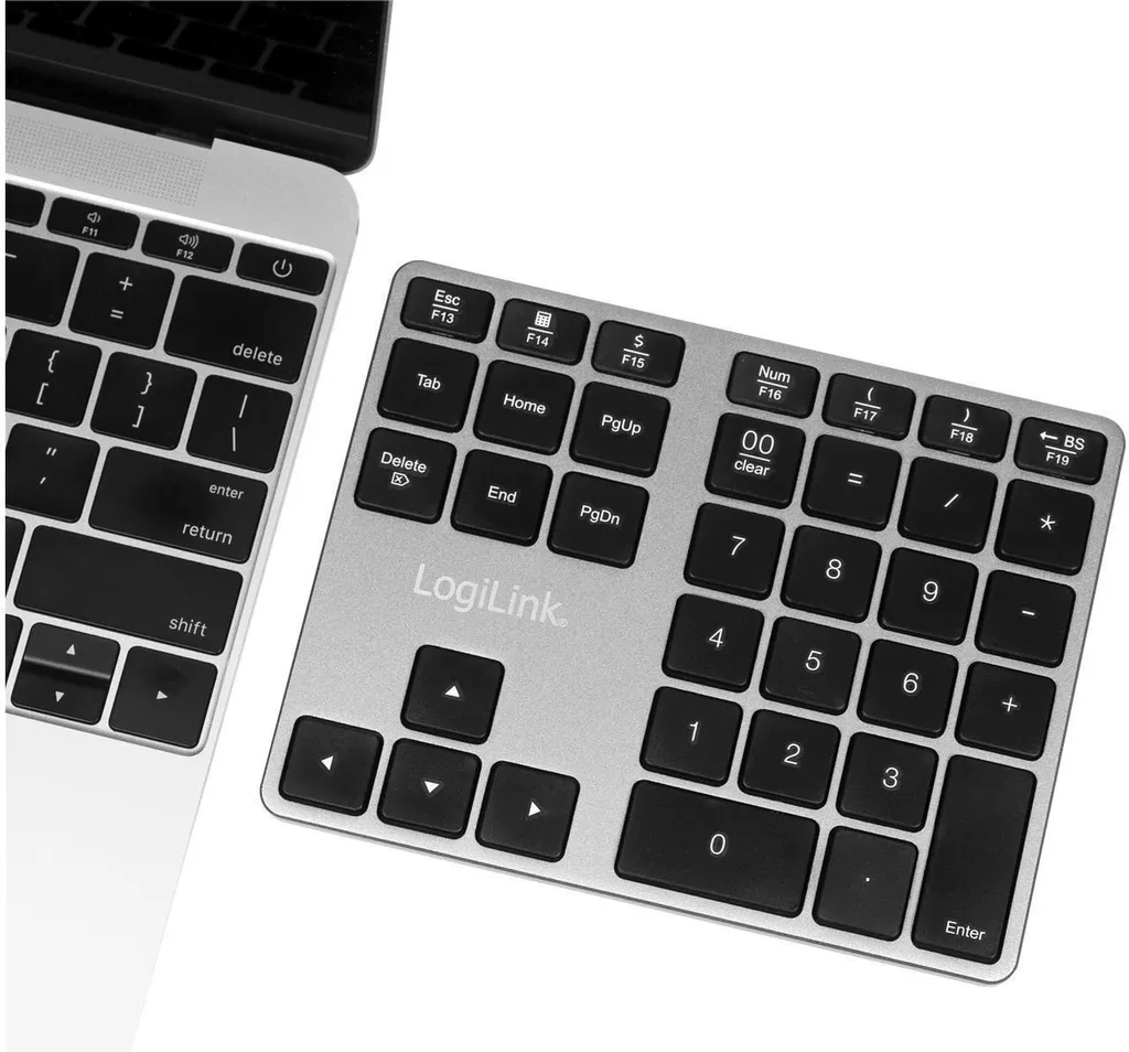 Extension de Clavier Bluetooth LogiLink ID0187 pour Saisie de Données - 10