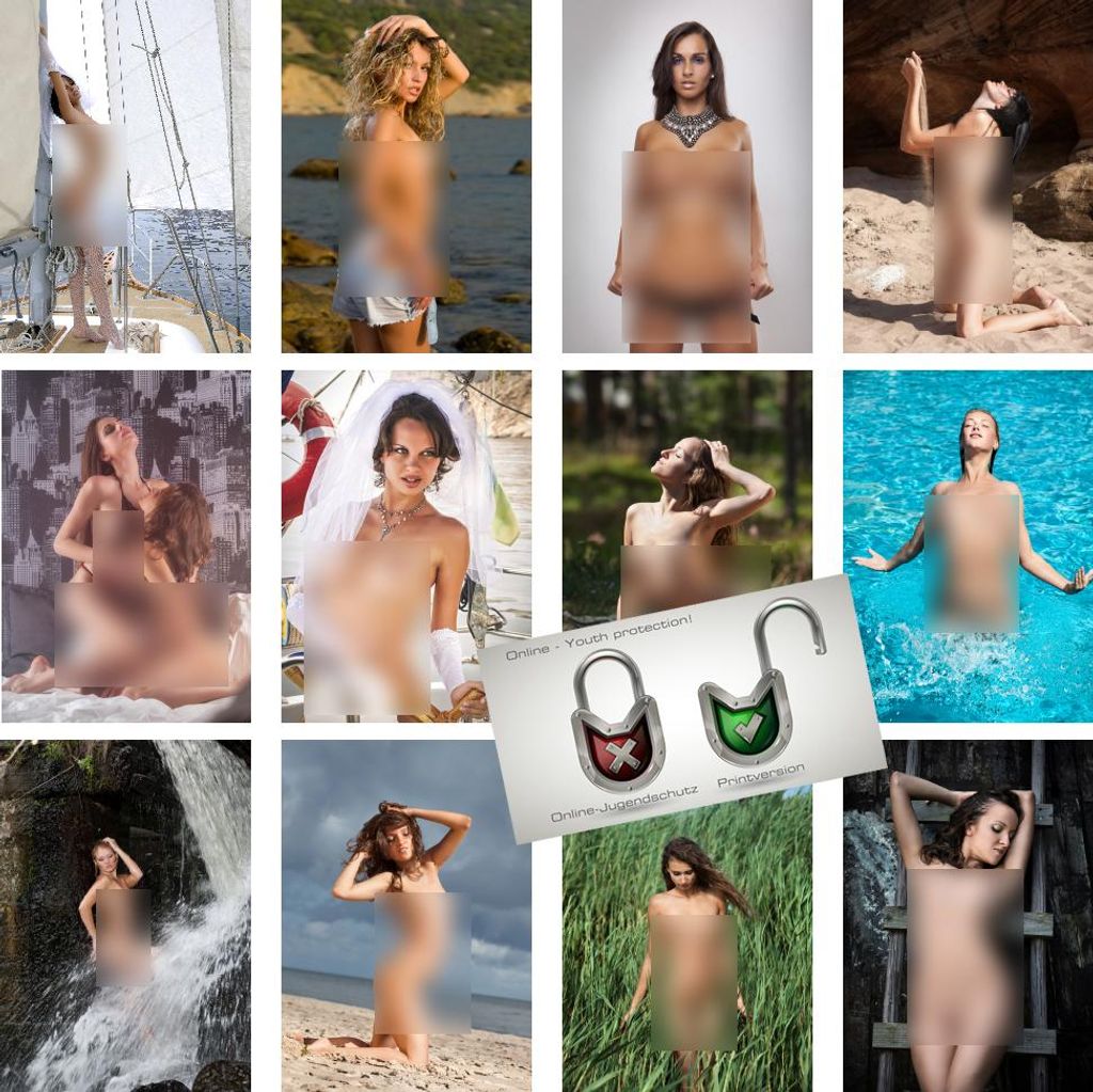 Sexy Girls Set 12 Poster DIN A4 Erotik - Seelenzauber