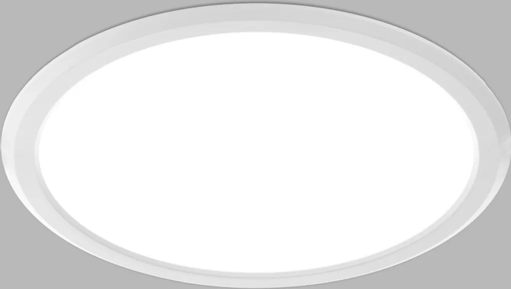 Apparecchio LED da incasso EASY-R, variante: EASY-R M, Ø 166 mm, 12 W, 1080 lm, 3000 K, bianco - 1