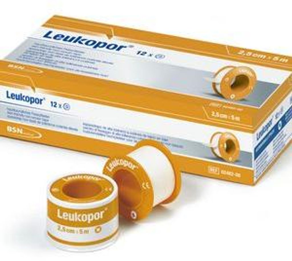 Leukopor 2,5 cmx9,2 m Polycore 12 pces Image du produit 