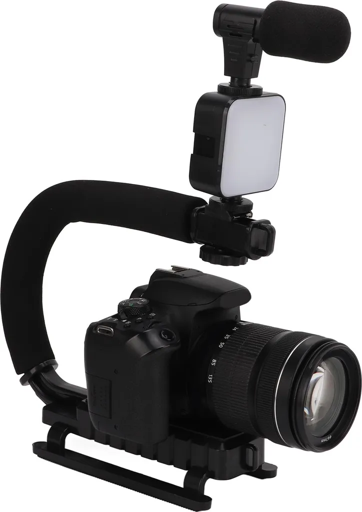 Évitez les vidéos floues avec ce stabilisateur caméra et micro intégré - 3