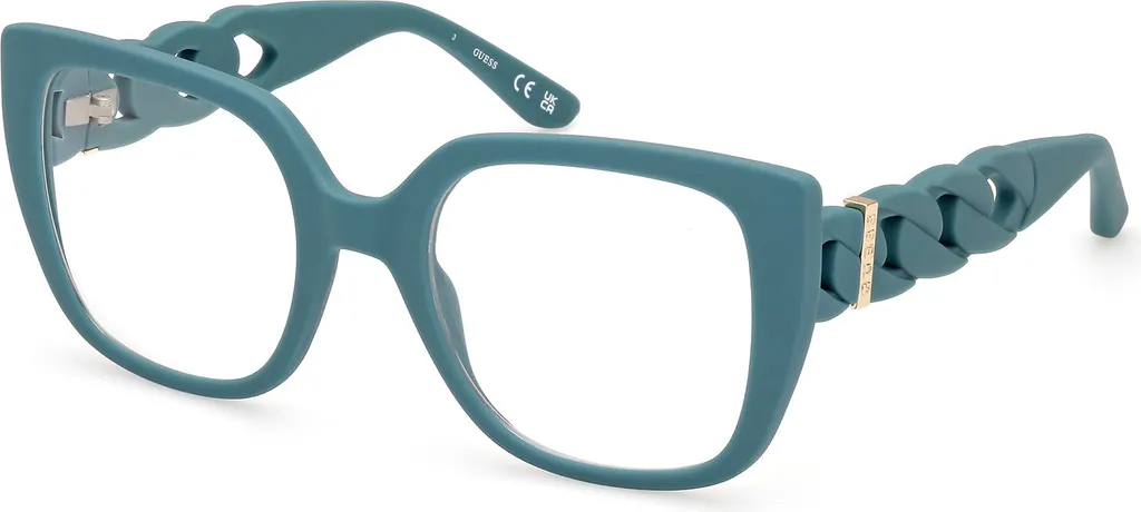 Lunettes Guess Turquoise Mat GU50118 088 : Design Moderne et Confortable