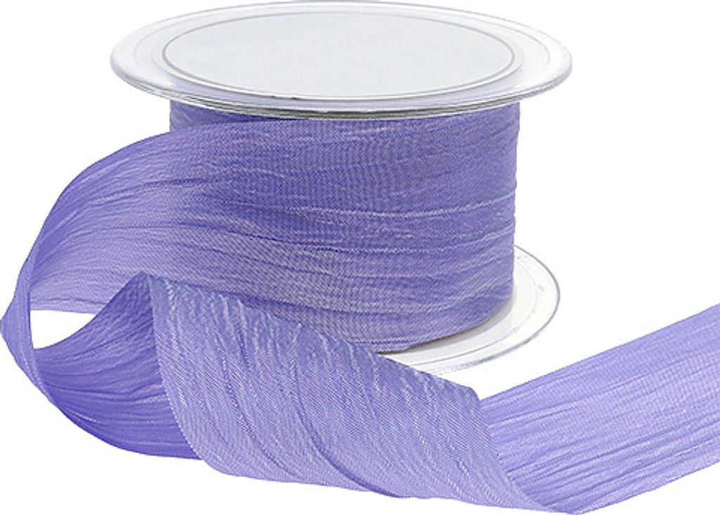 Schleifenband Flieder Crash 50mm 20m – Deko-Band für kreative Ideen