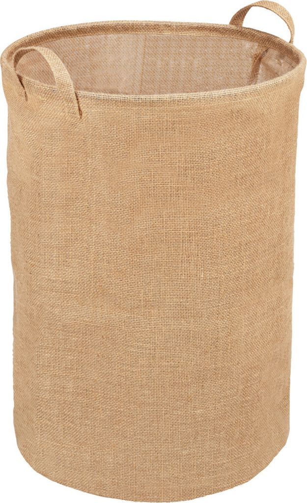 WENKO Wäschesammler Juna rund Aufbewahrung Korb Ordnung Wäsche