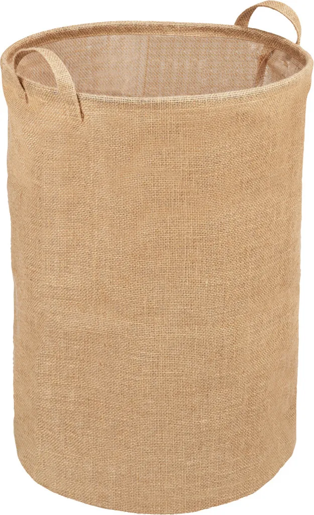 Cesto Bucato Ecosostenibile WENKO Juna | 100% Juta Naturale 79L