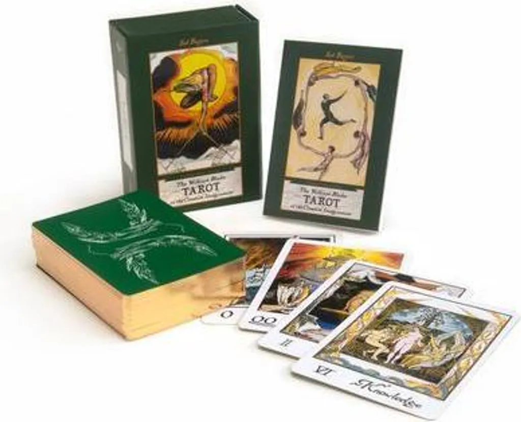 Tarot de l'imagination créative William Blake pour votre intuition
