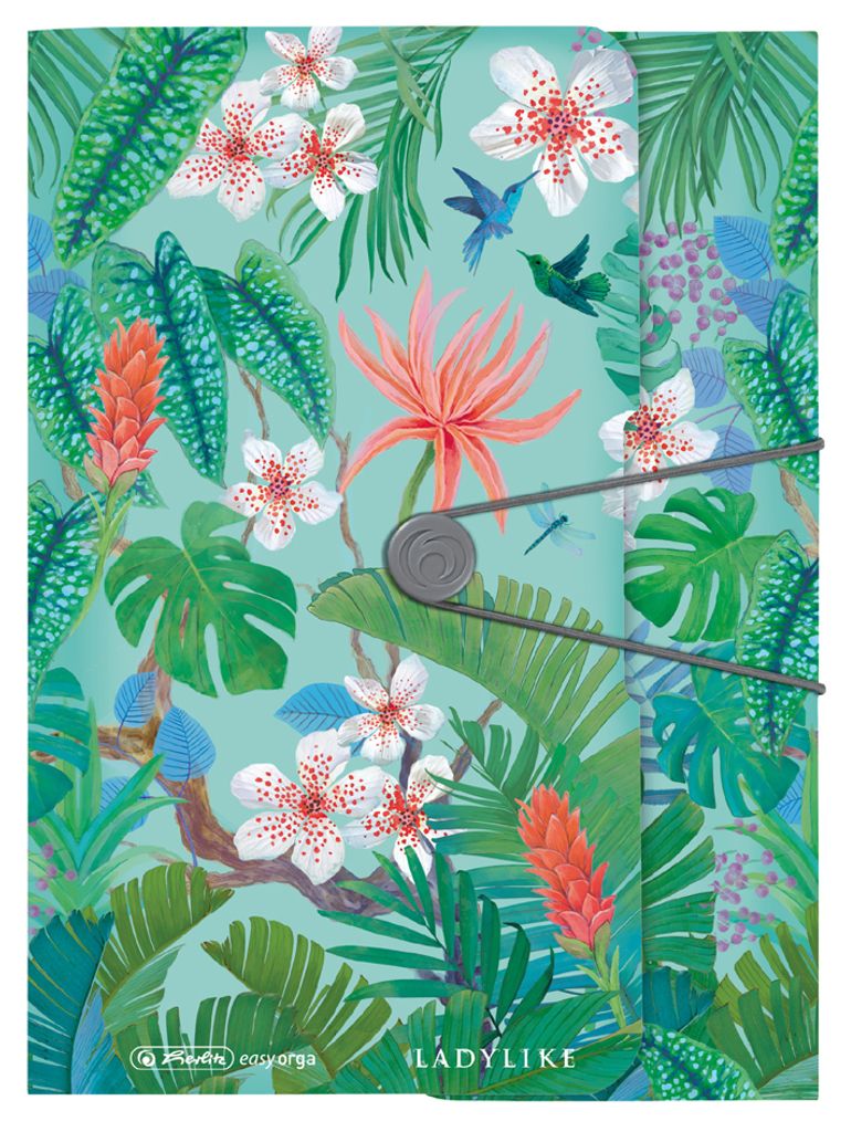 herlitz Sammelmappe Ladylike "Jungle" A4 PP-Folie