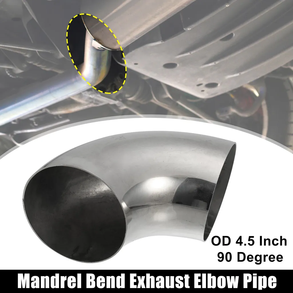 Réparer Échappement Percé avec ce Coude 90 Degrés 4.5 Pouces Acier 1.5mm