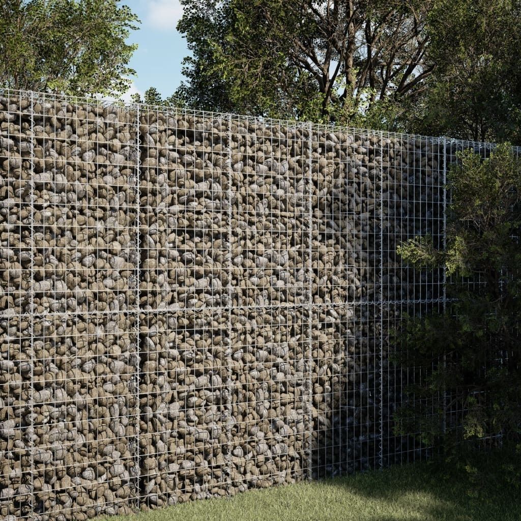 Maison Exclusive - Gabione mit Deckel 150x100x200 cm Verzinktes Eisen