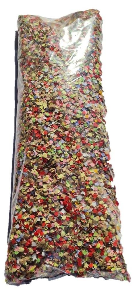 5kg Konfetti  - Party Karneval Silvester Fasching Produktbild 